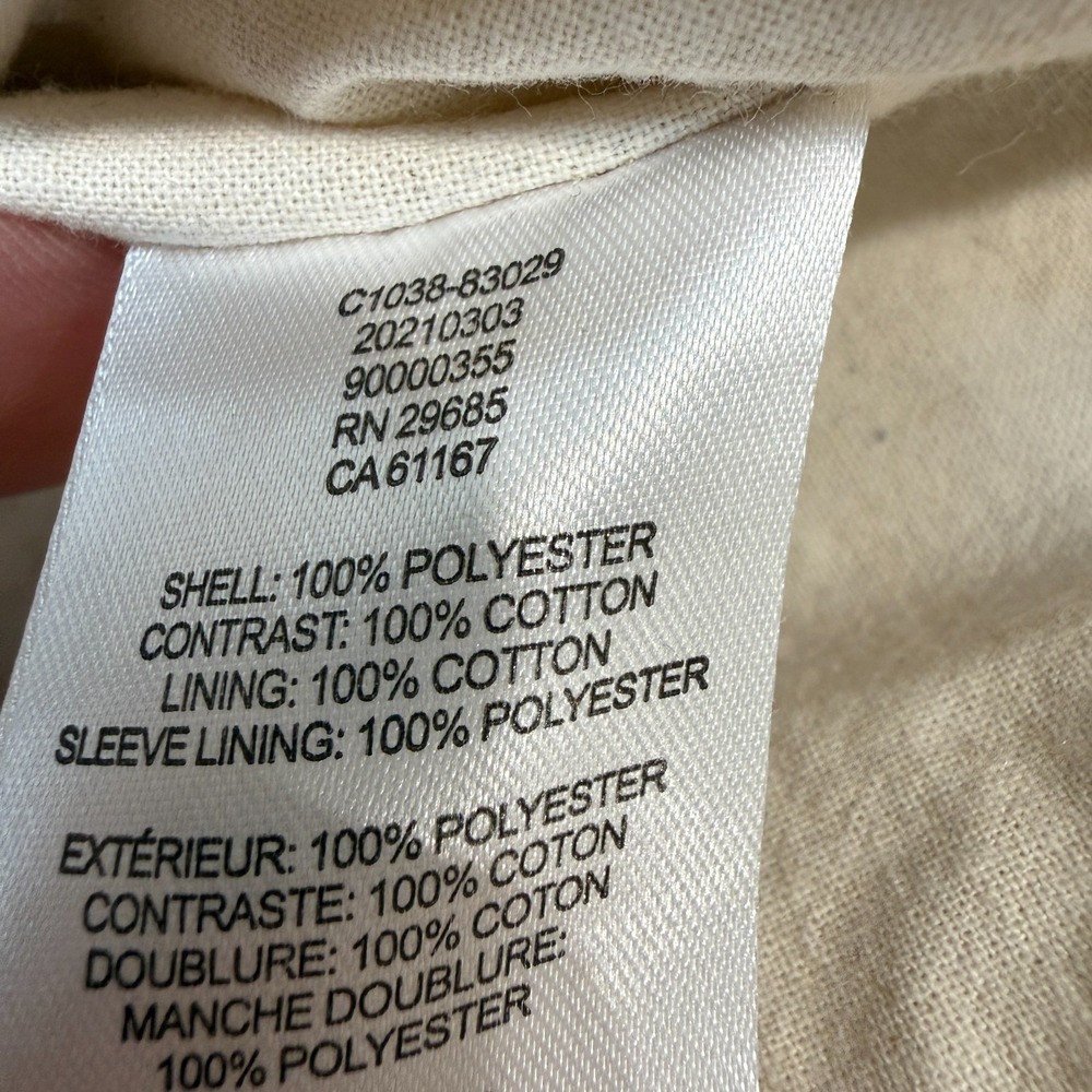 Pendleton Glacier Sunset Jacket Womens Medium Sherpa Pile Fleece Colorful Cream - Picture 15 of 15